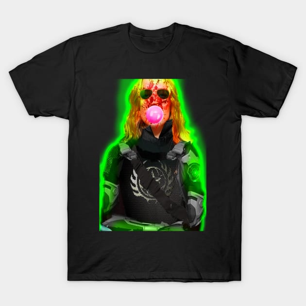 Cassie Cage Bubblegum T-Shirt by TJNINJA